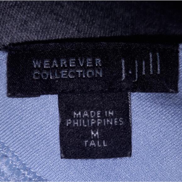 J. Jill Wearever Collection Tunic Dress Women's Size M - Baby blue Longsleeve - Picture 11 of 12